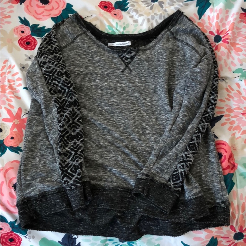 Gray long sleeve